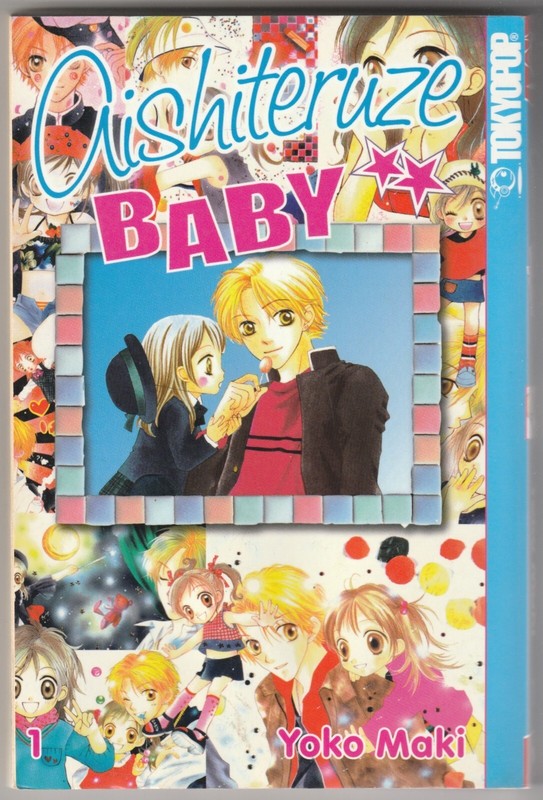 ✪ AISHITERUZE BABY #1, TOKYOPOP 2008 MANGA PAPERBACK Z1/1-