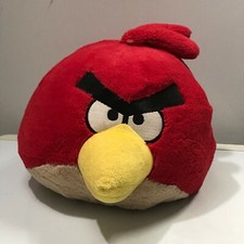 Angry Birds Red 12" Commonwealth Toy Plush Used 2010