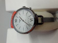 Fossil Q Annette Damen hybrid Smartwatch Silber Leder FTW5026 online kaufen  | eBay