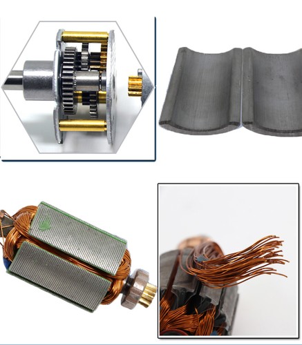 12V 24V Micro Gearmotors 10-600 RPM High Torque Reduction Gear Box Motor 37GB555 - Picture 3 of 7
