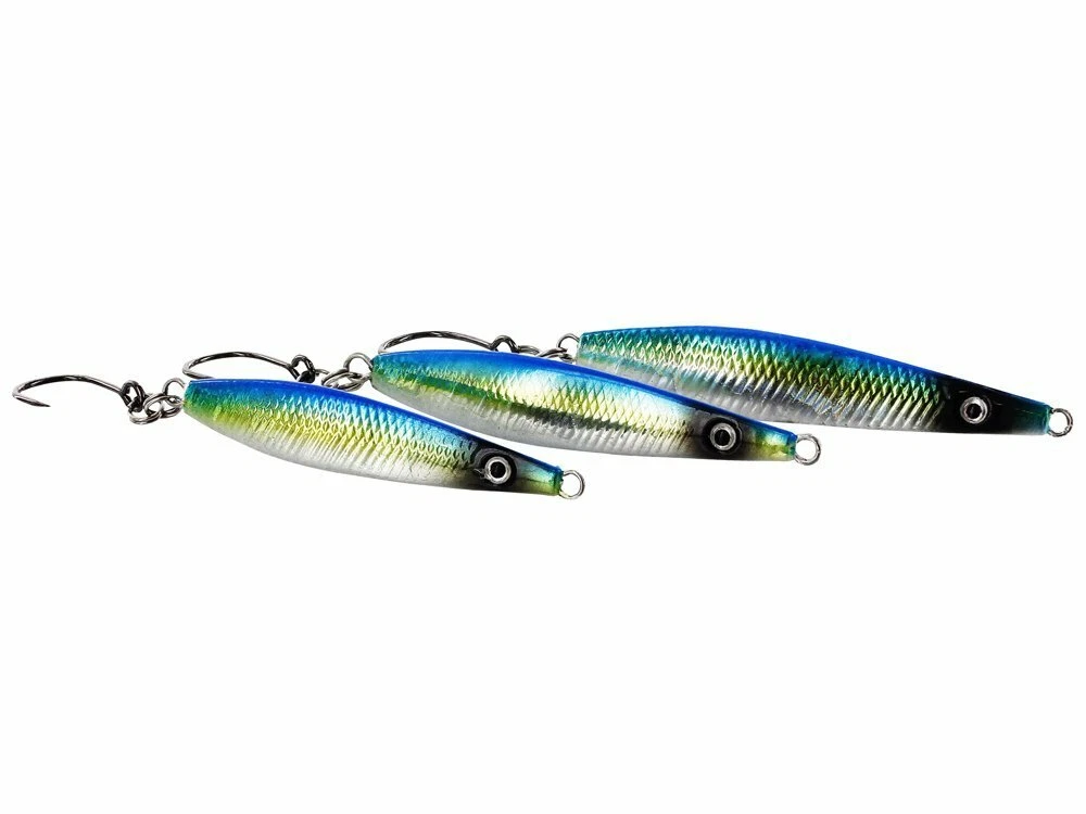 Leurre De Pêche Swimbaït Souple – Maquereau Blanc 5 1/2″ L+ Remorque 9/0 – Bass, Bar, Bluefish