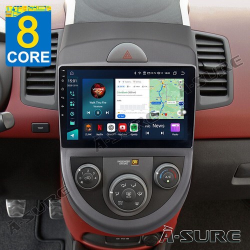 8 Core 4+64GB for Kia Soul 2008-2013 Android 14 LTE Carplay Stereo Radio GPS DSP