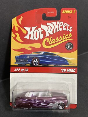 Hot Wheels '49 Merc Classics Car #22 of 30 Series 2 Purple Special