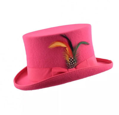wool felt top hat