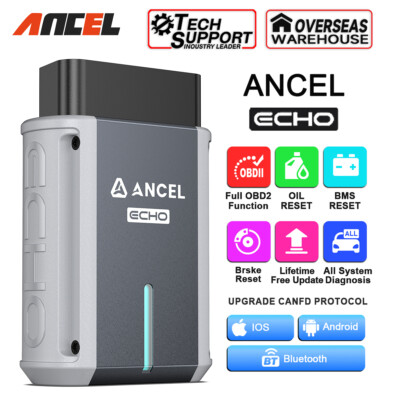 ANCEL ECHO Profi KFZ Diagnosegerät Auto OBD2 Scanner All System Bidirectional 