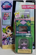 LITTLEST PET SHOP MINI STYLE SET SUNSHINE SWEETNESS # 3821 EUROPEAN w/ FREE APP