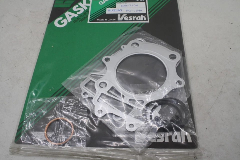 1994 (90-99) SUZUKI DR350 DR350R SER TOP END GASKET SET KIT VESRAH MADE IN JAPAN - Image 2 of 4