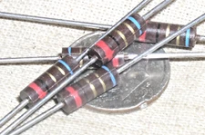 5 TT SP20F2R0J 2R 5% FAILSAFE WW WIRE WOUND RESISTOR 2 OHM TWO OHM 1W 1 W WATT