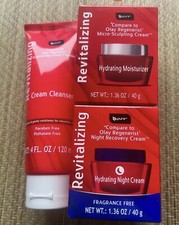 X3 b-pure Hydrating Night Cream, Moisturizer  Revitalizing Cream Cleanser