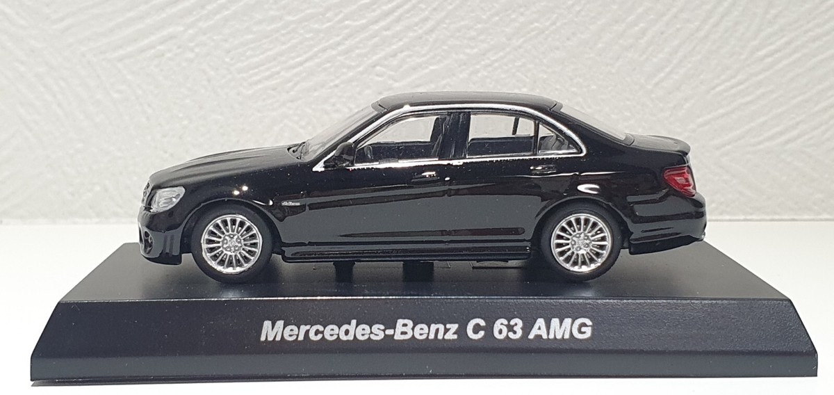 1/64 Kyosho MERCEDES BENZ C63 AMG BLACK diecast car model | eBay