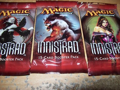 (3) MTG INNISTRAD SEALED BOOSTER PACKS FREE SHIPPING WITH TRACKING | eBay