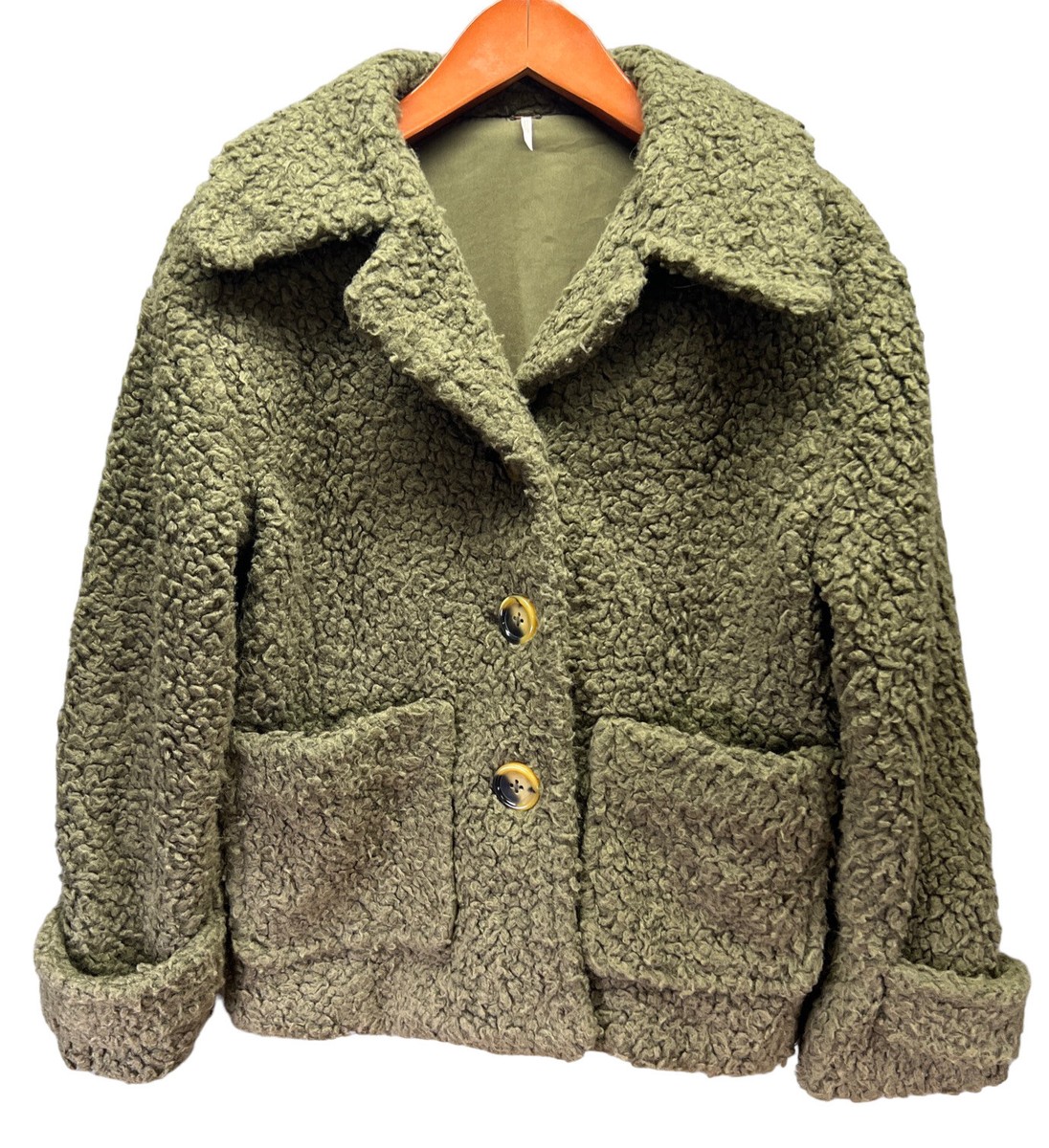 ジャケット・アウター BeBeoD Teddy boa cape coat green ジャケット・アウター BeBeoD Teddy boa cape coat green Buho