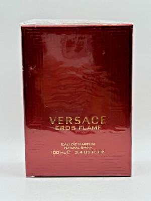 VERSACE EROS FLAME BY VERSACE 100ML EDP SPRAY (NEW WITH BOX & SEALED)