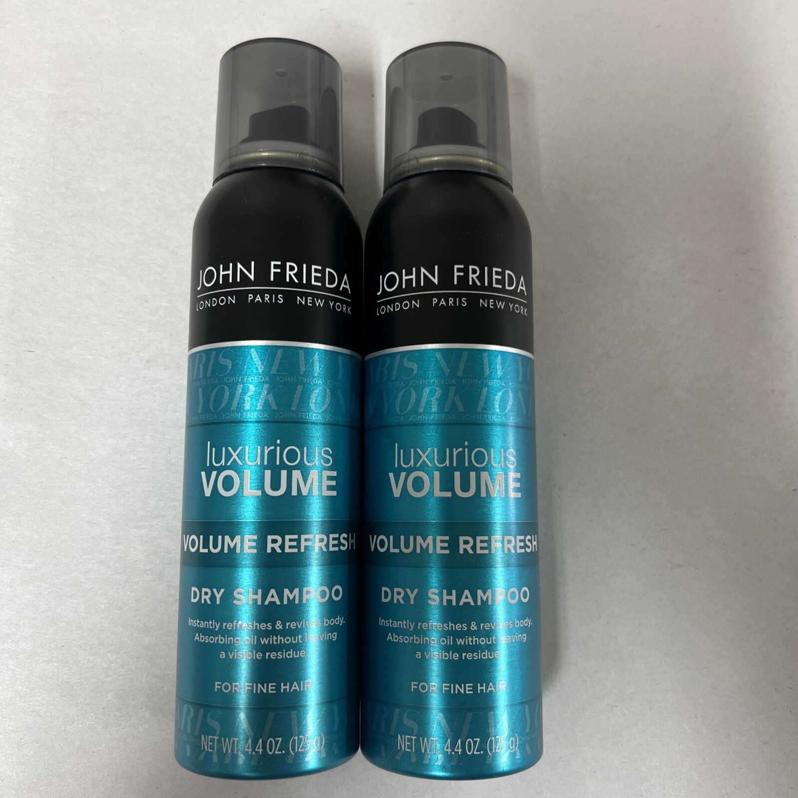 2 Pack John Frieda Luxurious Volume Volume Refresh Dry Shampoo 4.4 OZ