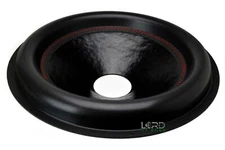 15" Big Roll Subwoofer Speaker Cone Red Stitch CN1535RS