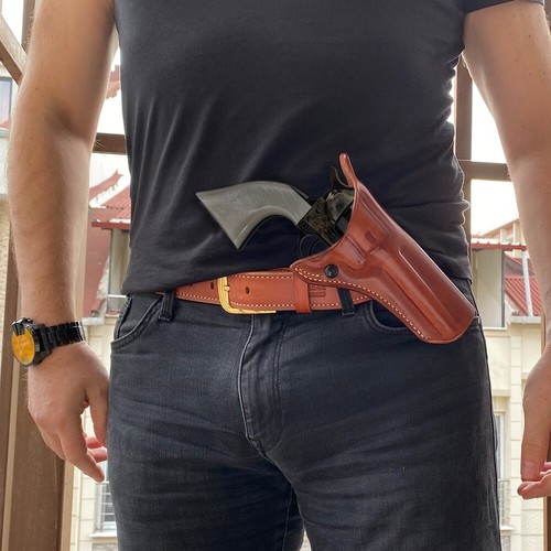 Paddel OWB Holster passt, Ruger Single Six Serie 22 LR/22 WMR 5,5 Zoll