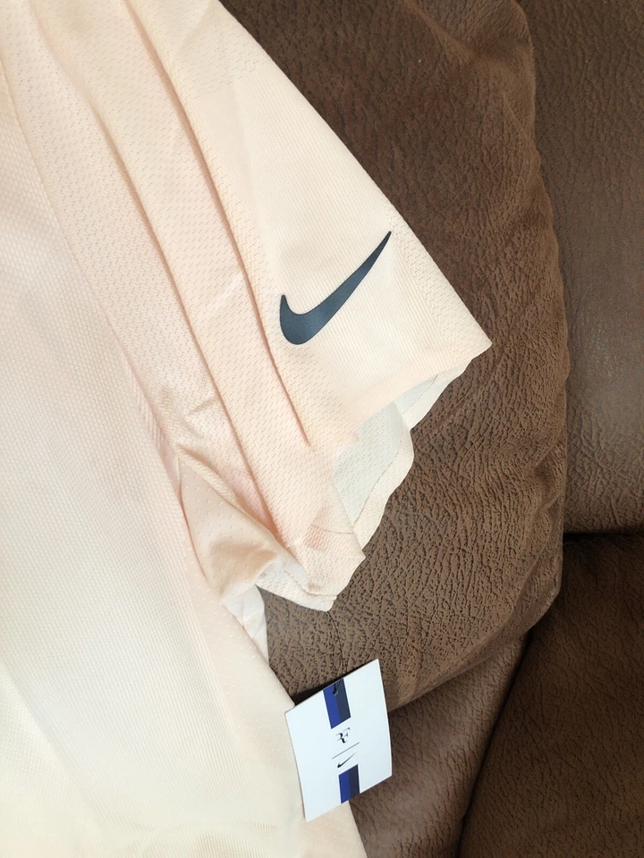 Nike Roger Federer Tenis Ventaja Polo Nuevo Con Etiquetas Talla XL Para Hombre Foto 3 de 4