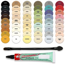 Pasta smaltata Remalle vernice smaltata vernice di riparazione 54 colori ciascuno 8 ml incl. pennello