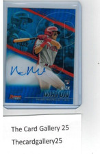 2021 Bowmans Best Base Card Rookie RC Auto Nick Maton Refractor /150 SSP INVEST