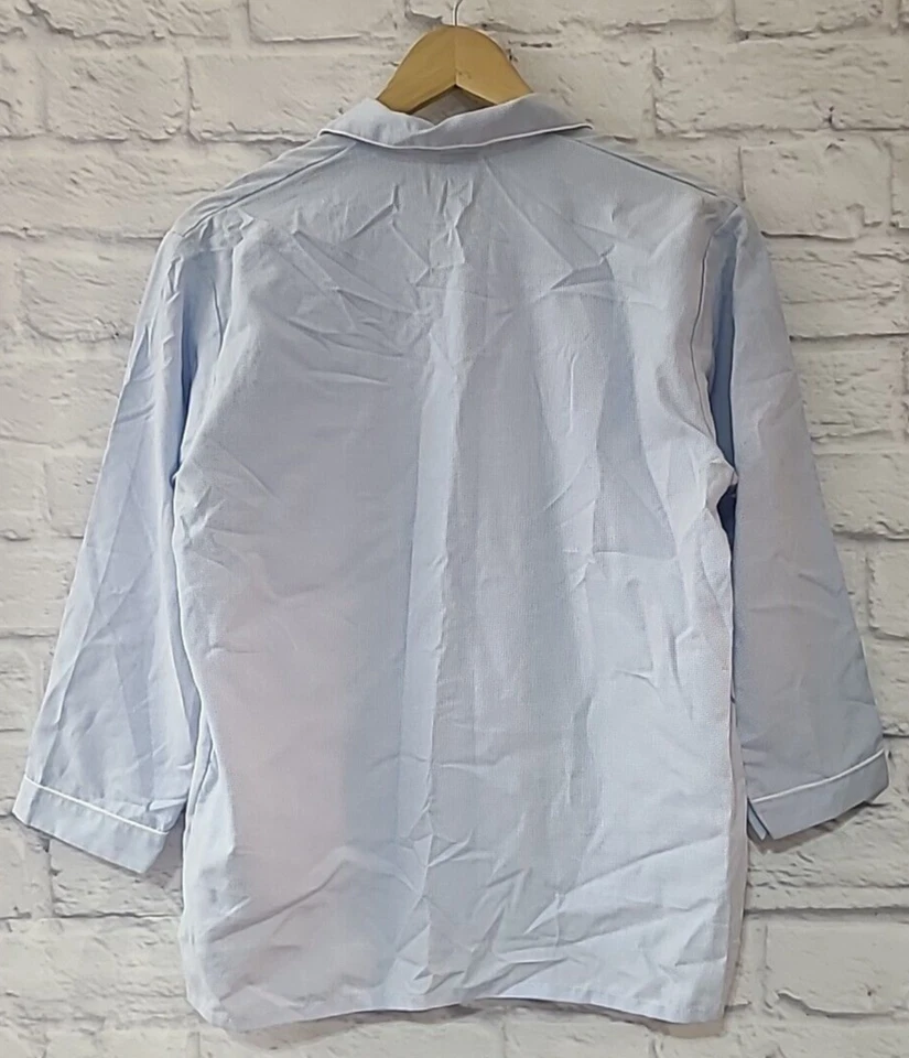 Disney Cool Planet Mickey Mouse Pajama Set Youth XL Light Blue White Sleepwear - Image 3 of 4