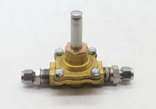 Asco 2-Way 3/4" Port Brass Solenoid Valve With Fittings