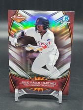 2019 Bowman Chrome Arizona League - Julio Pablo Martinez - AFL-JPM - Rangers
