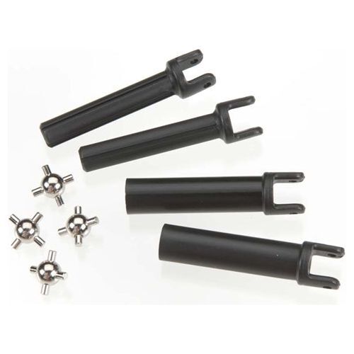 Traxxas 6850X Heavy Duty Halbwellen – Mit Splines Und Metall-U-Gelenken, 4 Stück