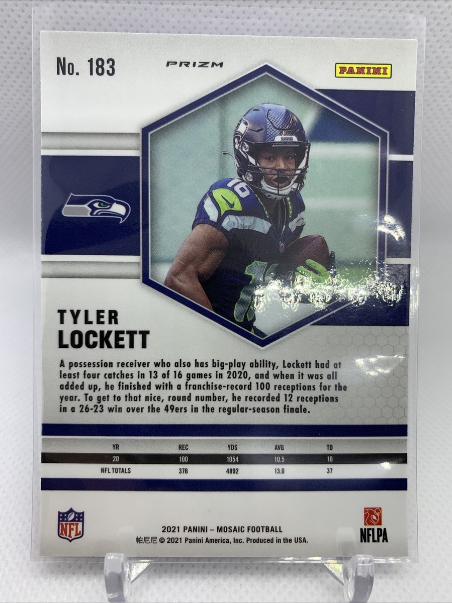 2021 Panini Mosaic Tyler Lockett Pink Camo Prizm Seahawks #183 | eBay