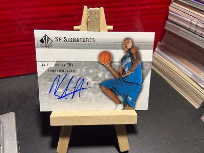 2003-04 SP Authentic Signatures #NEA Ndudi Ebi autograph