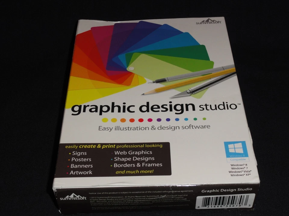 Graphic Design Studio - Win 7, 8, Vista, XP by Summitsoft - Image 3 of 4