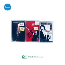 3 SEALED Pretenders Cassette Tapes: Get Close, The Isle Of View, Viva El Amor 