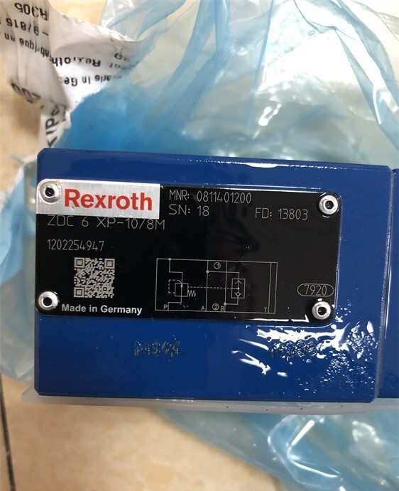 『ユウ』 NEW 1PCS rexroth pressure compensator ZDC6XP-1X/8M