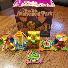 Vintage Kenner Tree Tots Amusement Park 90 Complete with Box WORKS 1976 mattel