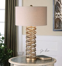 DESIGNER 30 METAL RINGS AMAREY TABLE LAMP ANT...