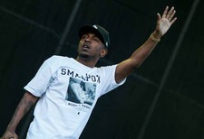 Kendrick Lamar at Lollapalooza 2013 at Grant Park on August 3 2013- Old Photo 7