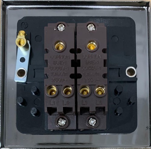 Socket Slim Light Socket & Switches & Dimmer switch BLACK NICKEL Range - Picture 21 of 29