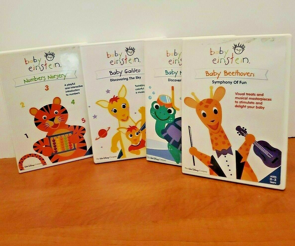Walt Disney Company Baby Einstein 4 Pack Volume 3 (DVD 2004 4 Disc