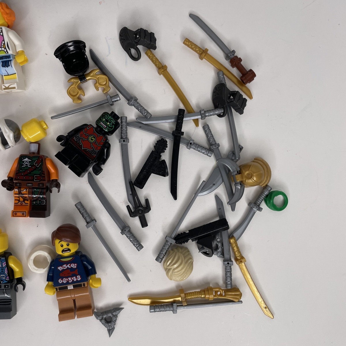 gana様 Lego Ninjago Minifigure Parts Lot ULTRA VIOLET Ninja Pirates