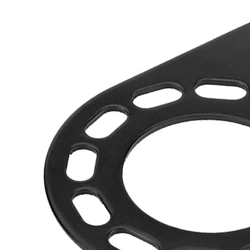 1 Metall Anbauplatte für 7, 13-polige Dose Halterung Anhänger Montageplatte Neu - Picture 8 of 10