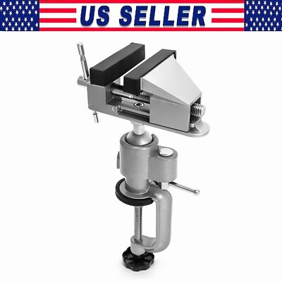 Swivel 3'' Universal Table Vise Tilts Rotate 360° Universal Work USA
