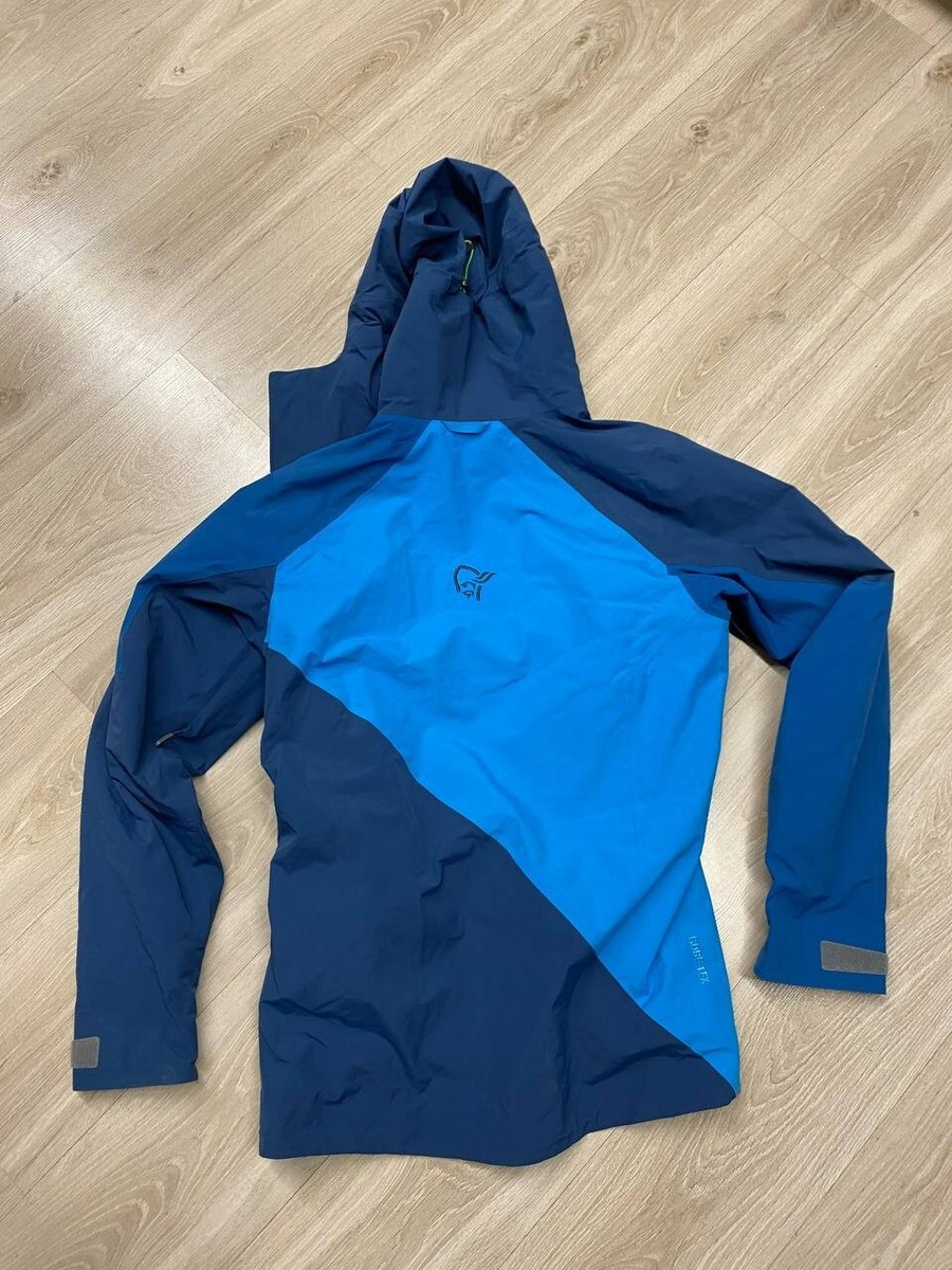 Norrona Narvik Gore Tex 2L Ski Jacket Blue Size Mens S-M | eBay