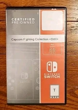 Capcom Fighting Collection Nintendo Switch Cartridge & Generic Replacement Case