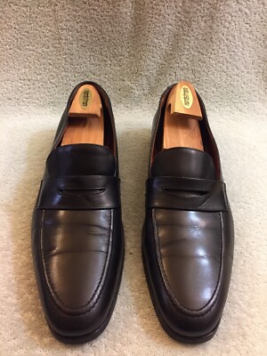 Wolf & Shepherd Ringer Loafers Black Leather Men display picture 1