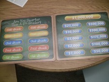 Are You Smarter Than A 5th Grader?game Replacement Parts/Pieces-2 Game Boards