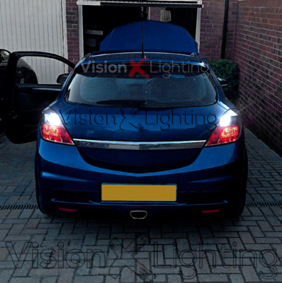 VXR Astra MK5 GTC 04-12 Paar Birnen Ba15s Reverse LED hellweiß 6000K Canbus