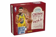 🏀🔥2020-21 PANINI Crown Royale NBA Basketball 1st FOTL HOBBY BOX Sealed