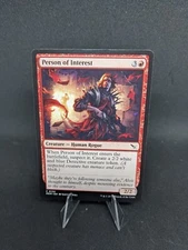 x4 MTG Person of Interest Playset 139 Murders At Karlov Manor Magic 4x