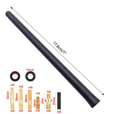 Universal FM/AM Ersatz Antenne KFZ Stab Autoantenne Dachantenne Stabantenne 18cm