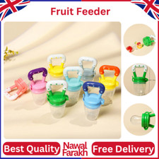 Baby Feeding Dummy Nibbles Fresh Food Fruit Feeder Weaning Nutrition Pacifier UK