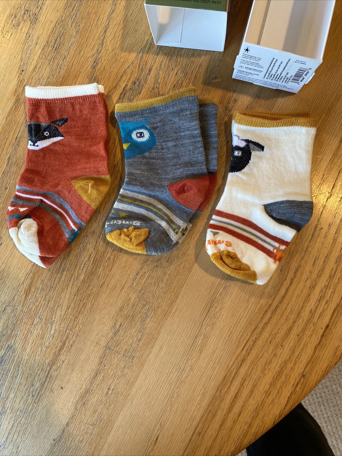 NWT Smartwool Toddler Trio Socks. Pack of 3 ~ 1T-2T ~ Boys/Girls Merino wool